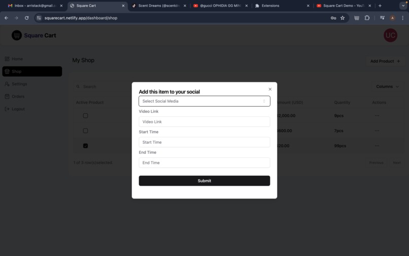 Square Cart – screenshot 9