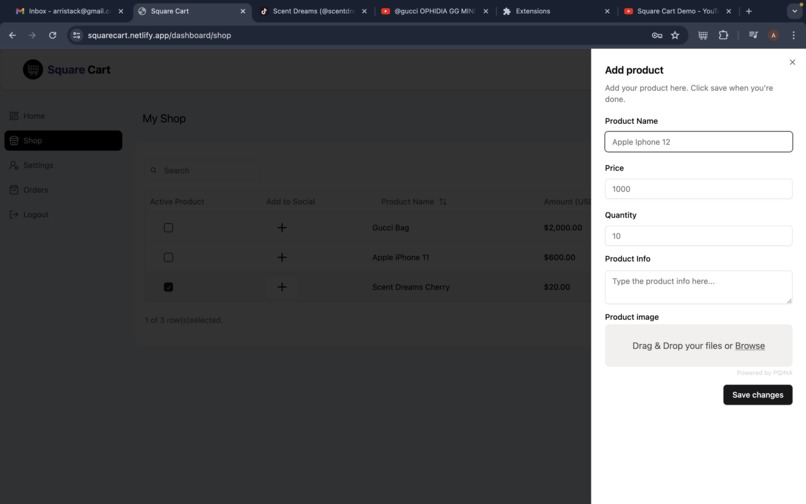 Square Cart – screenshot 10