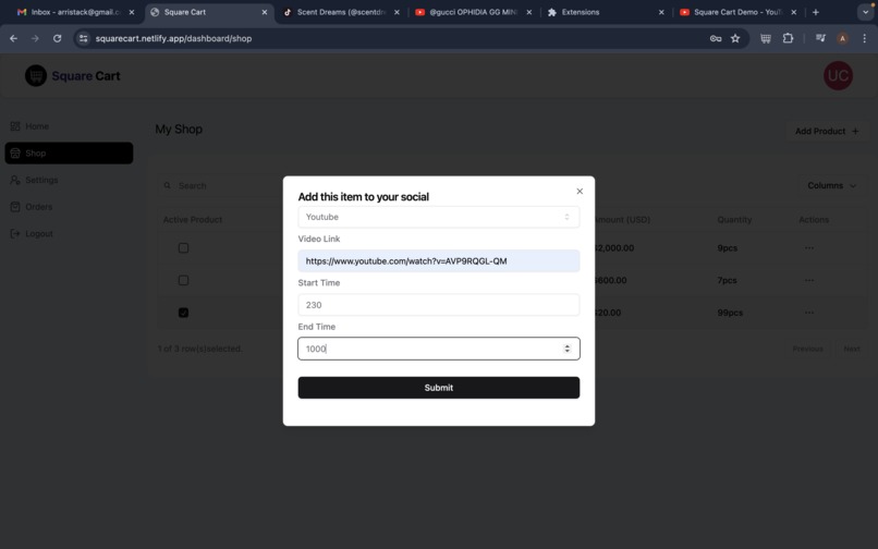Square Cart – screenshot 11