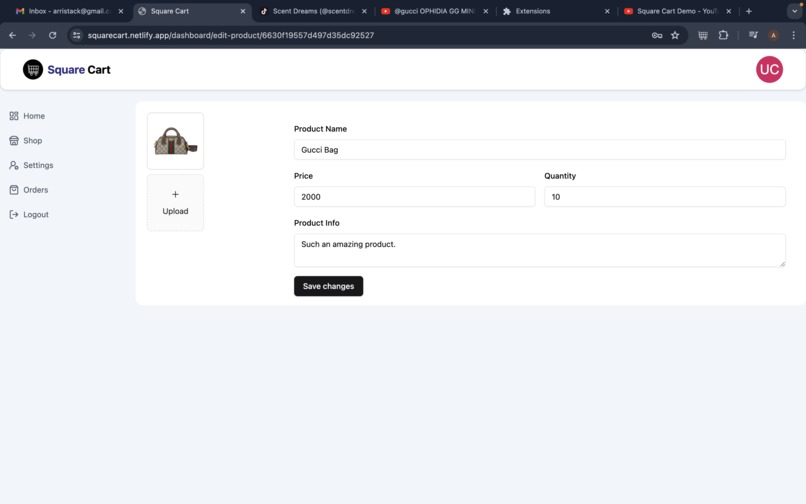 Square Cart – screenshot 12