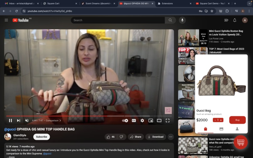 Square Cart – screenshot 3