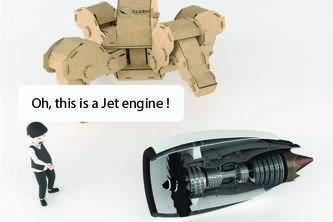 Talking in Science with GeminiAI-based SCABO robot 