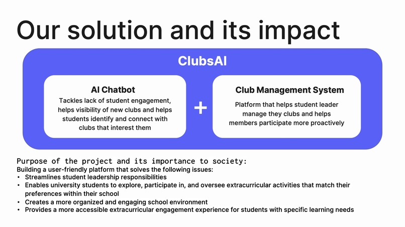 Team 12 - ClubsAI – screenshot 3