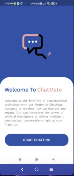 Chat Mate - AI Chat Application – screenshot 1