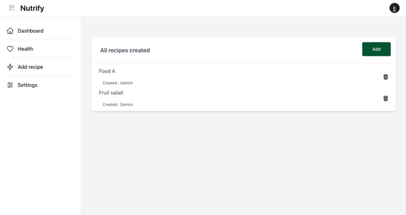 Your AI nutritionist, in your pocket. – screenshot 1