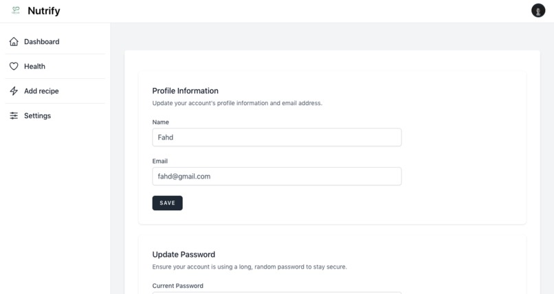 Your AI nutritionist, in your pocket. – screenshot 5