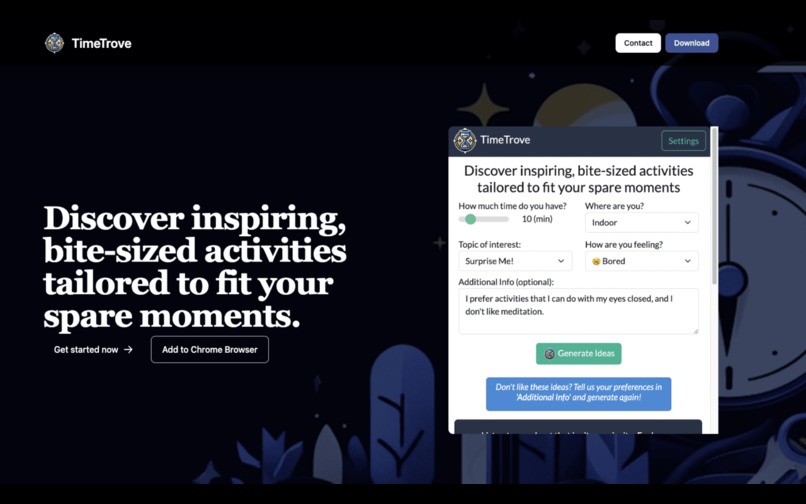 TimeTrove – screenshot 1