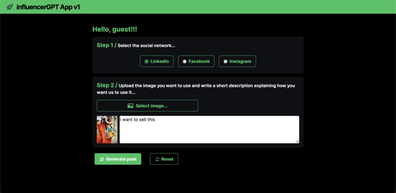 InfluencerGPT – screenshot 3