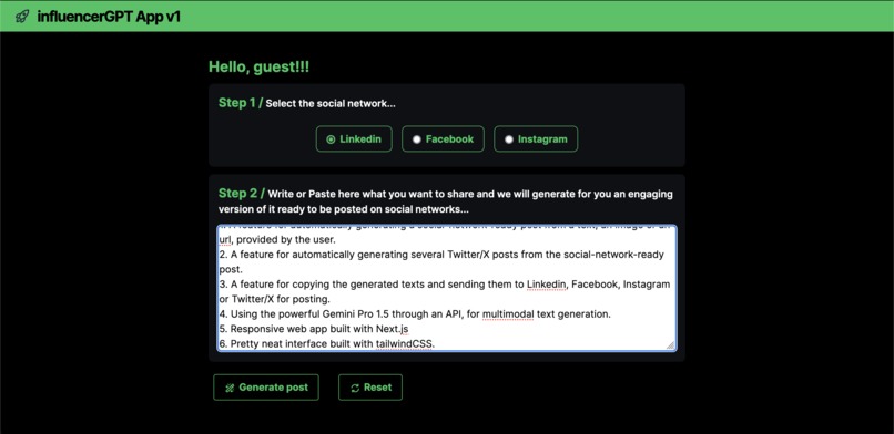 InfluencerGPT – screenshot 4
