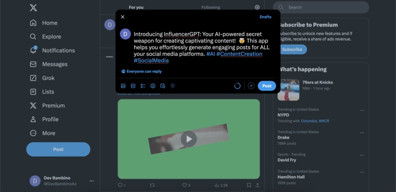 InfluencerGPT – screenshot 8