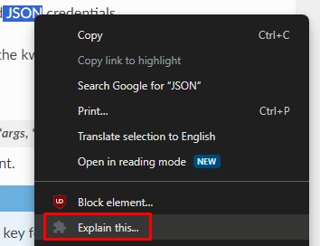 Gemini Copilot Extension – screenshot 2