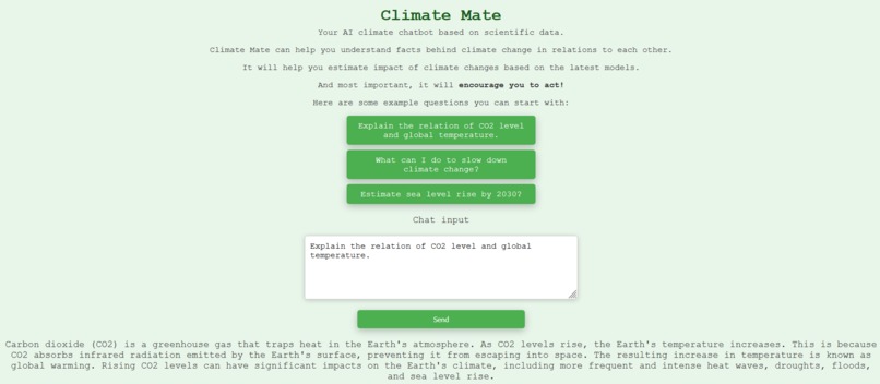 Climate mate – screenshot 2