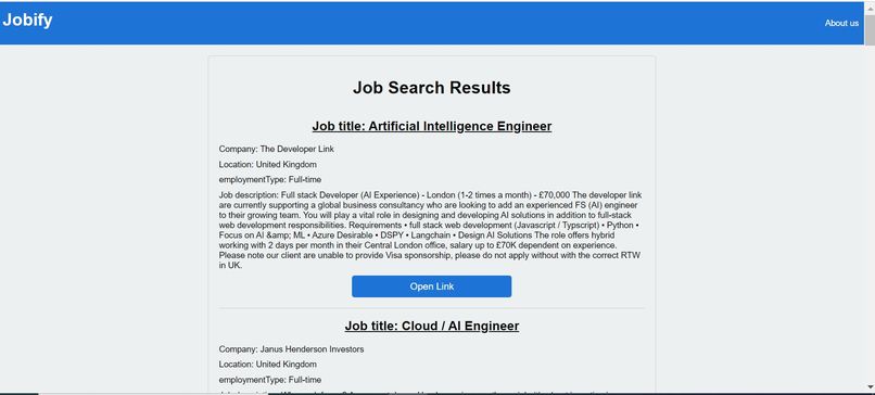 Jobify – screenshot 3