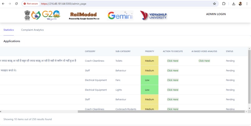 TrackSpeak: Empowering Rail Madad with Eyes and Ears  – screenshot 7
