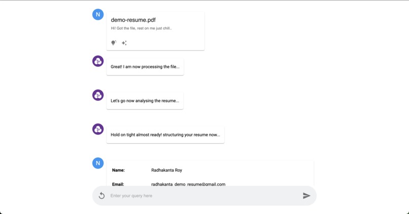 AI Human Resource Assistant – screenshot 2