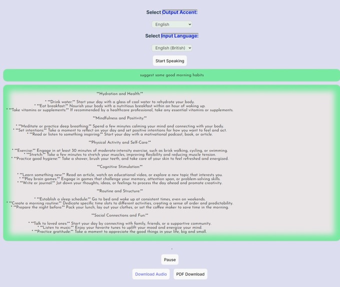 My Assistant – screenshot 3