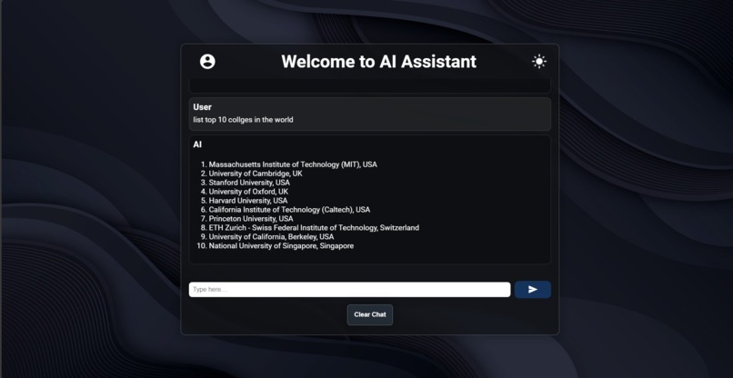 Chatbot-GeminiAI – screenshot 4