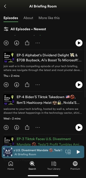 AI Briefing Room – screenshot 2