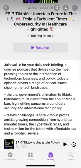 AI Briefing Room – screenshot 5