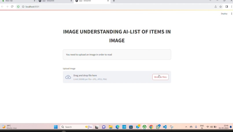 IMAGE UNDERSTANDING AI-LIST OF ITEMS IN IMAGE – screenshot 3