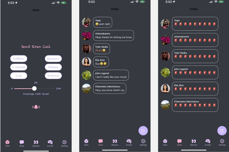 Anya Security Surveillance IOS Application – screenshot 1