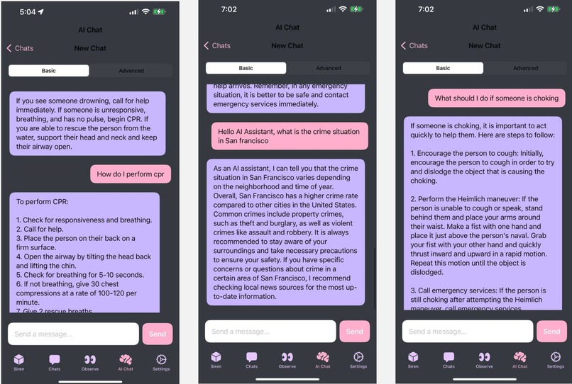Anya Security Surveillance IOS Application – screenshot 4