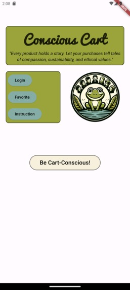 Conscious Cart – screenshot 1