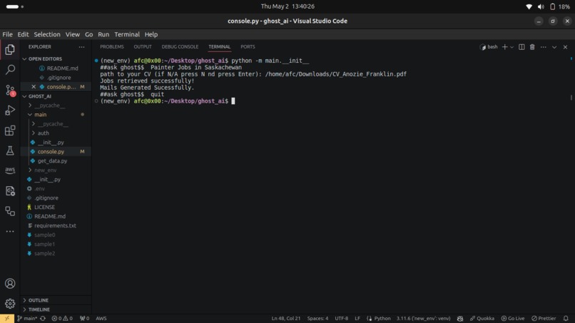 ghost_ai – screenshot 1