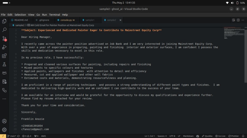 ghost_ai – screenshot 3