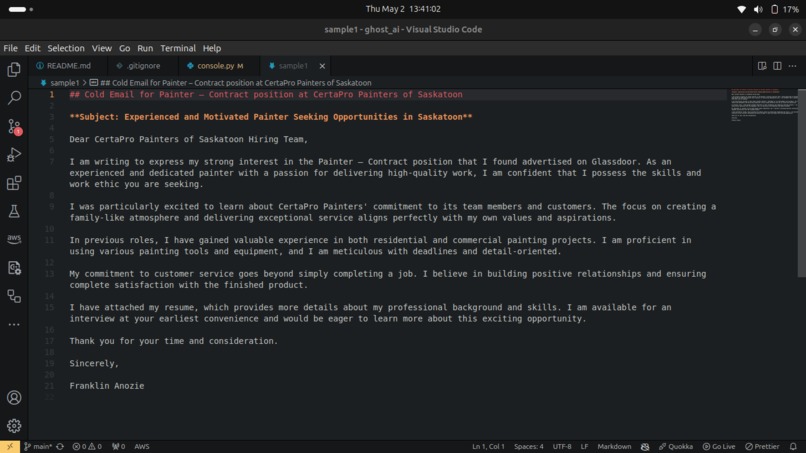 ghost_ai – screenshot 4