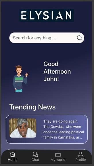 ELYSIAN - An Empathetic AI Companion – screenshot 1