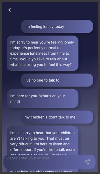 ELYSIAN - An Empathetic AI Companion – screenshot 2