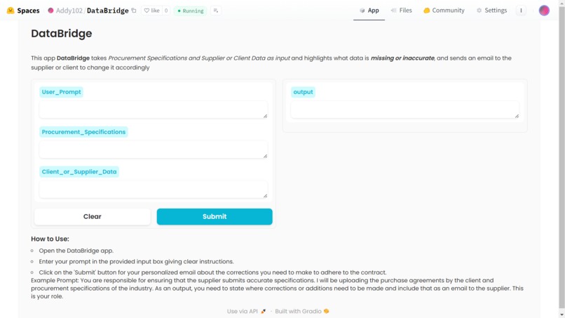 DataBridge – screenshot 1