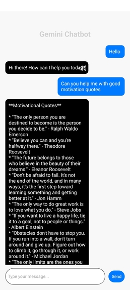 PERSONAL CHATBOT – screenshot 1