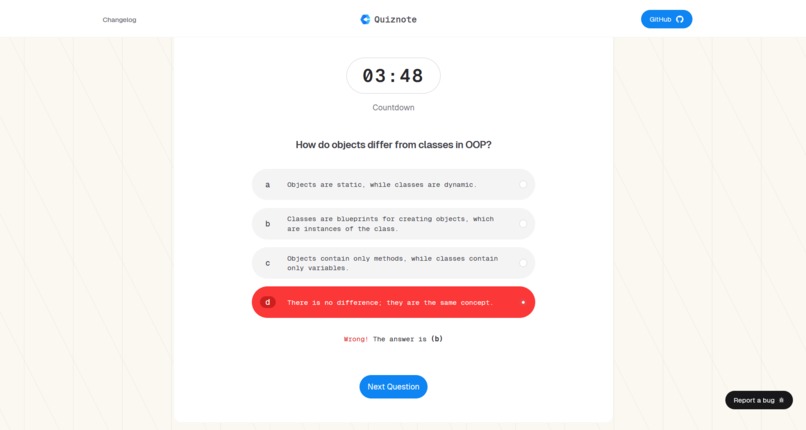 Quiznote – screenshot 5