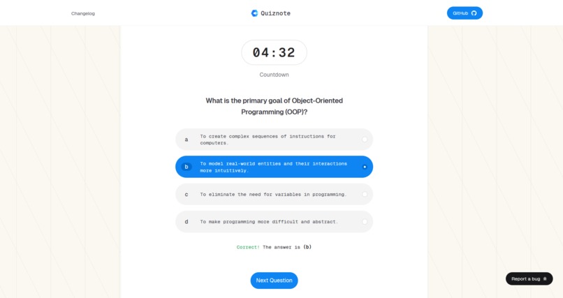 Quiznote – screenshot 4