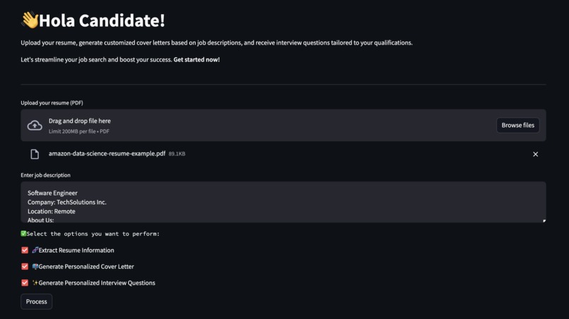 CareerCraft: Resume Analyzer & Job Assistant – screenshot 1