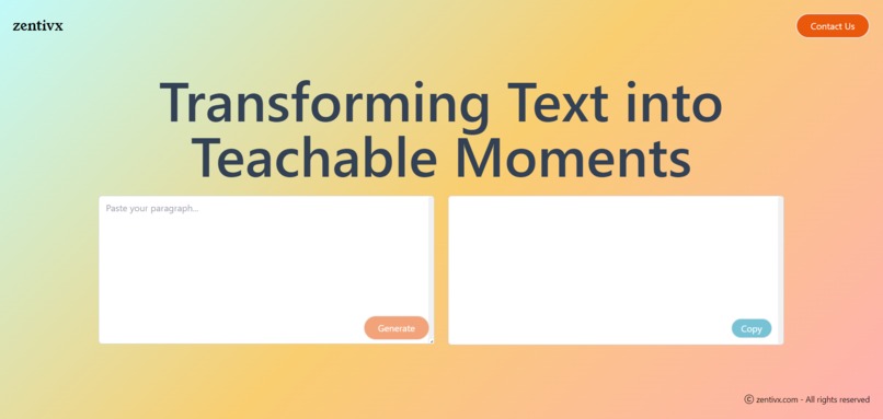 zentivx – screenshot 1