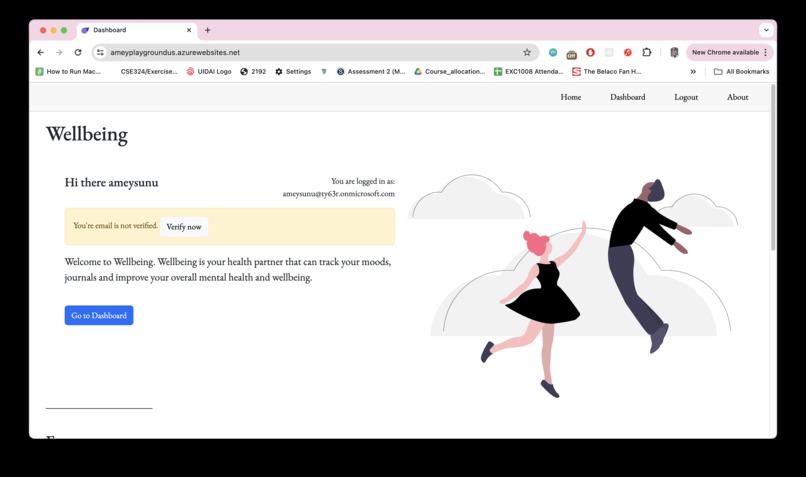 Wellbeing – screenshot 1