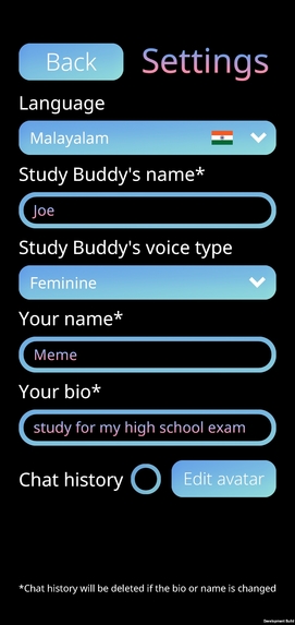 StudyBuddy: Multilingual AI Talking Avatar Study Aid – screenshot 7