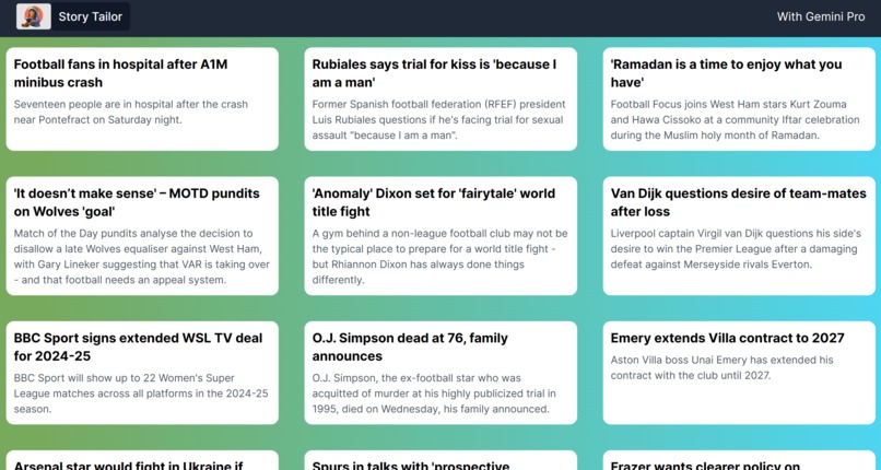StoryTailor – screenshot 3