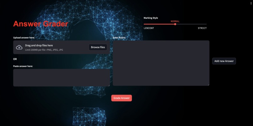 Answer Evaluator – screenshot 1