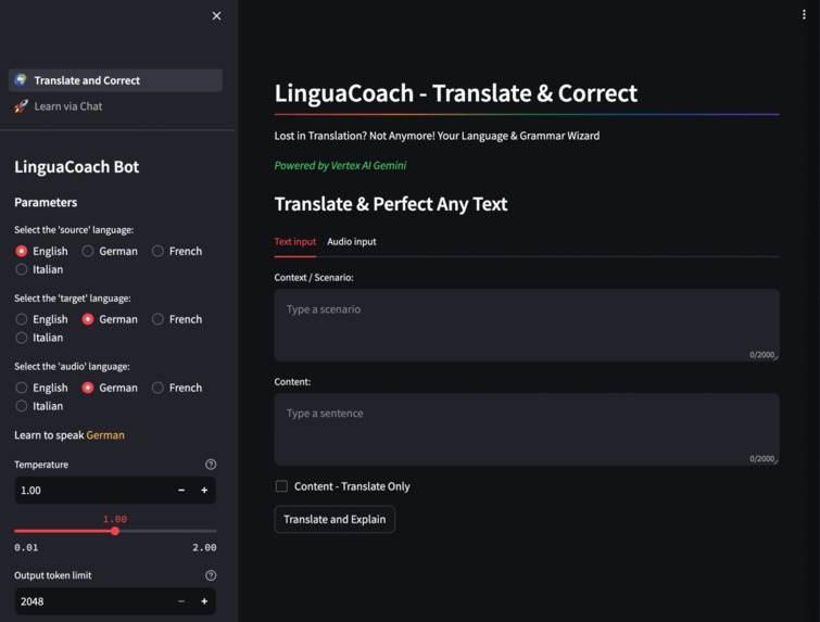 LinguaCoach - Translate & Correct – screenshot 1