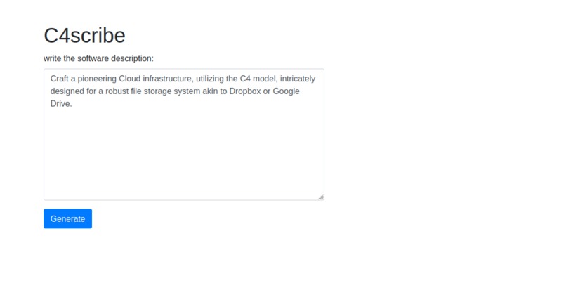 C4scribe – screenshot 1