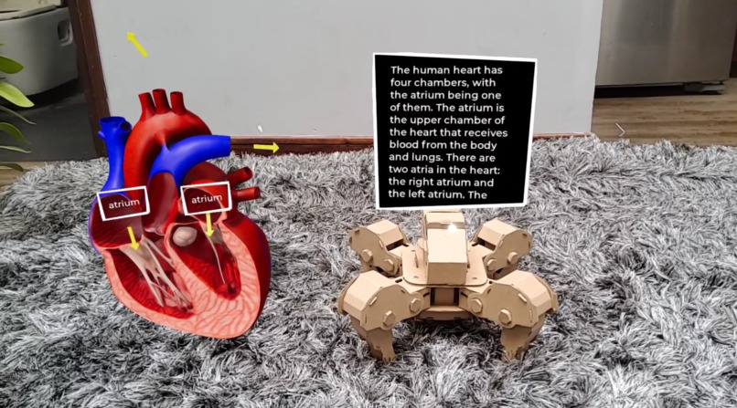 Talking in Science with GeminiAI-based SCABO robot  – screenshot 4