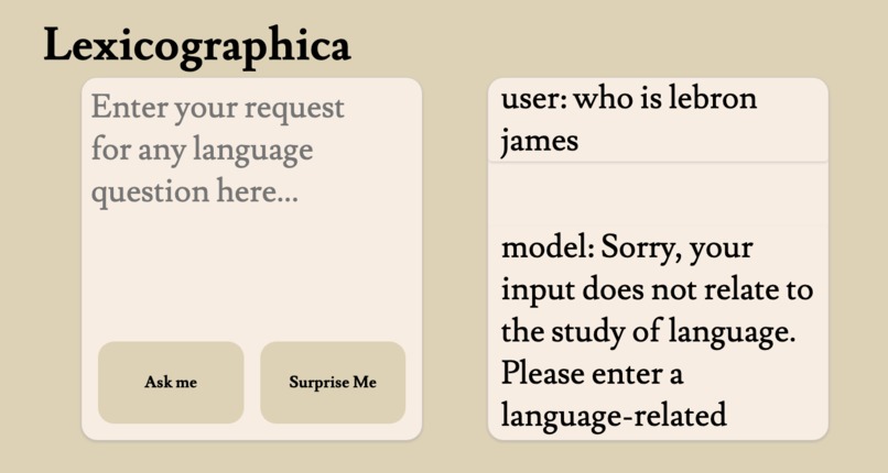 Lexicographica – screenshot 1
