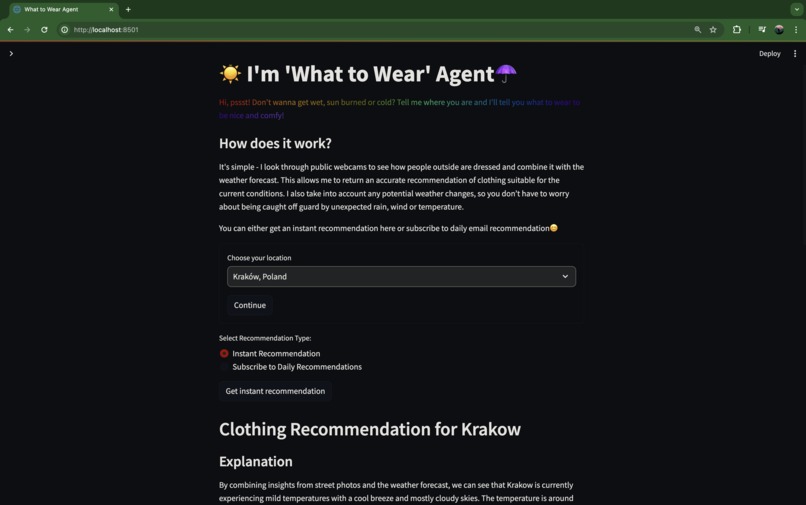 'What To Wear 'Agent – screenshot 2