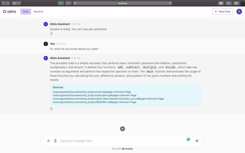 Akita AI – screenshot 1