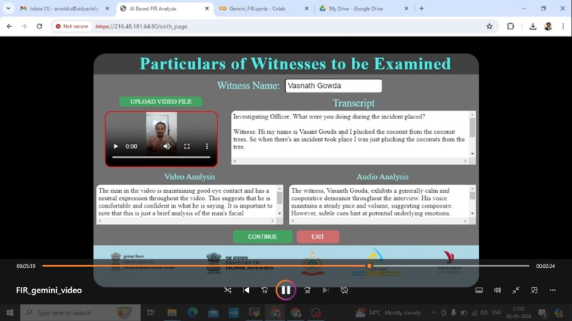 Jurisprudence: Investigation Reimagined using Gemini Pro – screenshot 6