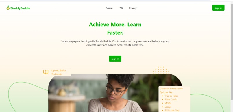 StudyBuddie – screenshot 2